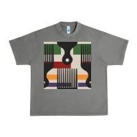 Tornado afro comb seamless pattern Urban Heavy Tee - BundleAndBundleShop