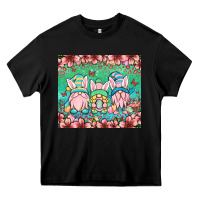 Black Easter gnomes Heavy Core Tee - OliviaCreatesArt