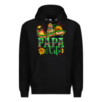 Papa Cito With Sunflowers And Sombrero Premium Hoodie | Teevron