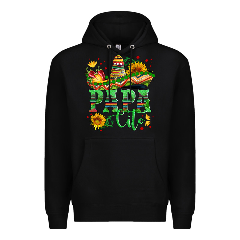 Papa Cito With Sunflowers And Sombrero Premium Hoodie by Artiststas | Teevron