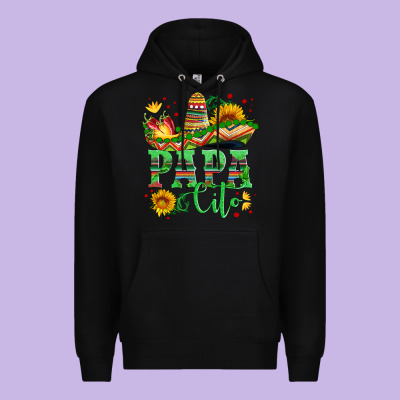 Papa Cito With Sunflowers And Sombrero Premium Hoodie Designed By Artiststas