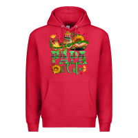 Cardinal papa cito with sunflowers and sombrero Premium Hoodie - Artiststas
