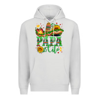 Dove Grey papa cito with sunflowers and sombrero Premium Hoodie - Artiststas