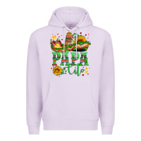 Lilac papa cito with sunflowers and sombrero Premium Hoodie - Artiststas