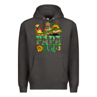 Smoke papa cito with sunflowers and sombrero Premium Hoodie - Artiststas