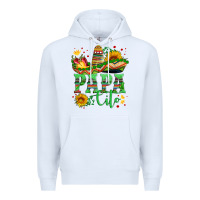White papa cito with sunflowers and sombrero Premium Hoodie - Artiststas