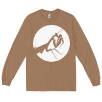Toasted Coconut praying mantis Long Sleeve Tee - DesigneFamous