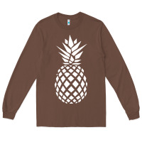 Chestnut pineapple sunset Long Sleeve Tee - DesigneFamous