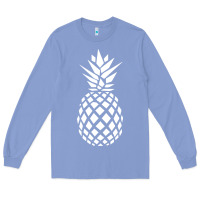 Colony Blue pineapple sunset Long Sleeve Tee - DesigneFamous