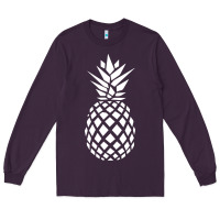 Plum pineapple sunset Long Sleeve Tee - DesigneFamous
