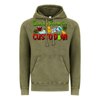 Vintage Olive Santa's Favorite Custodian Vintage Hoodie - LillyAllenDesigns