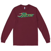 Burgundy hsu jacks Long Sleeve Tee - DesigneFamous