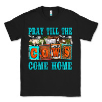 Black pray till the cows come home olivia Classic Tee - OliviaCreatesArt