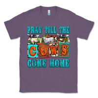 Lavender pray till the cows come home olivia Classic Tee - OliviaCreatesArt