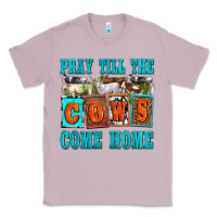 Lilac pray till the cows come home olivia Classic Tee - OliviaCreatesArt