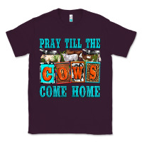 Plum pray till the cows come home olivia Classic Tee - OliviaCreatesArt