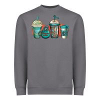 Storm turquoise junkie coffee cups Heavyweight Sweatshirt - Jasminsmagicworld
