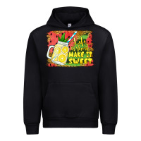 Black life is short make it sweet Urban Hoodie - Jasminsmagicworld