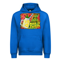 Cobalt life is short make it sweet Urban Hoodie - Jasminsmagicworld