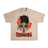 French Oak chingona latina bun mama Urban Heavy Tee - BundleAndBundleShop