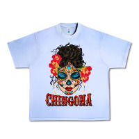 Grape Ice chingona latina bun mama Urban Heavy Tee - BundleAndBundleShop