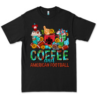 Black Coffee And American Football Coffee Cups Premium Tee - FaDigitalArtStudio