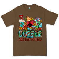 Cacao Coffee And American Football Coffee Cups Premium Tee - FaDigitalArtStudio