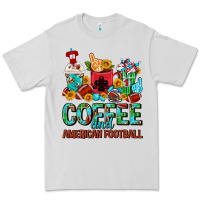 Dove Grey Coffee And American Football Coffee Cups Premium Tee - FaDigitalArtStudio