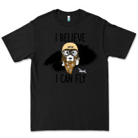 Black I Beleive I Can Fly, Dog, Premium Tee - Bettercallsaul