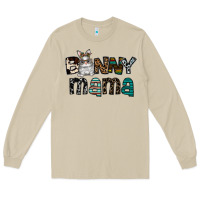 Mushroom Bunny mama Long Sleeve Tee - CowhideDigitalArt