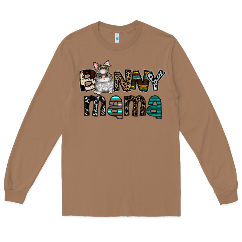 Bunny Mama Long Sleeve Tee by CowhideDigitalArt | Teevron