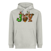 Moon Dust Christmas Joy Reindeer Heavyweight Hoodie - RanaPortraitStore