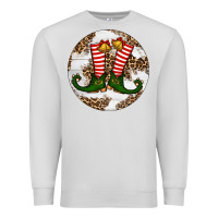Dove Grey Elf Shoes Christmas Premium Sweatshirt - RanaPortraitStore