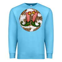 Ocean Blue Elf Shoes Christmas Premium Sweatshirt - RanaPortraitStore