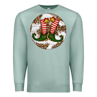 Seafoam Elf Shoes Christmas Premium Sweatshirt - RanaPortraitStore