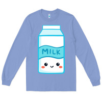 Colony Blue milk Long Sleeve Tee - DesigneFamous