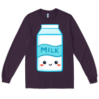 Plum milk Long Sleeve Tee - DesigneFamous