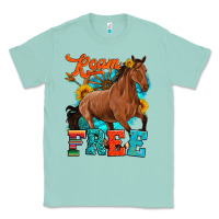 Seafoam roam free galloping Classic Tee - Artiststas