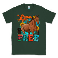 Sports Green roam free galloping Classic Tee - Artiststas