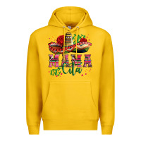 Lemon mama cita with sombrero hat and roses Premium Hoodie - Artiststas