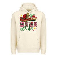 Sandshell mama cita with sombrero hat and roses Premium Hoodie - Artiststas