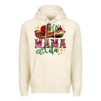 Tofu mama cita with sombrero hat and roses Premium Hoodie - Artiststas