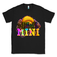 Black softball mini Classic Tee - OliviaCreatesArt