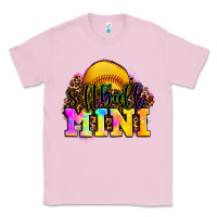 Bubblegum Pink softball mini Classic Tee - OliviaCreatesArt