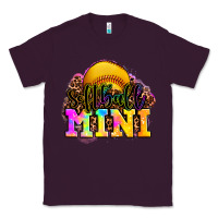 Plum softball mini Classic Tee - OliviaCreatesArt