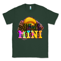 Sports Green softball mini Classic Tee - OliviaCreatesArt