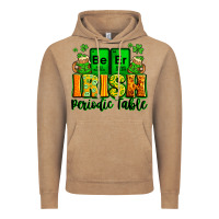 Vintage Coffee Beer Irish Periodic table St. Patrick's Vintage Hoodie - LillyAllenDesigns