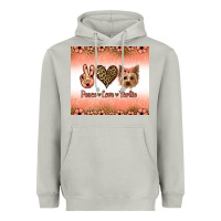 Moon Dust peace love yorkie Heavyweight Hoodie - Jasminsmagicworld