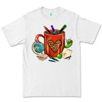 White teacher crayons coffee mug Premium Tee - FaDigitalArtStudio