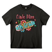 Asphalt little miss fourth grade Heavy Core Tee - Jasminsmagicworld